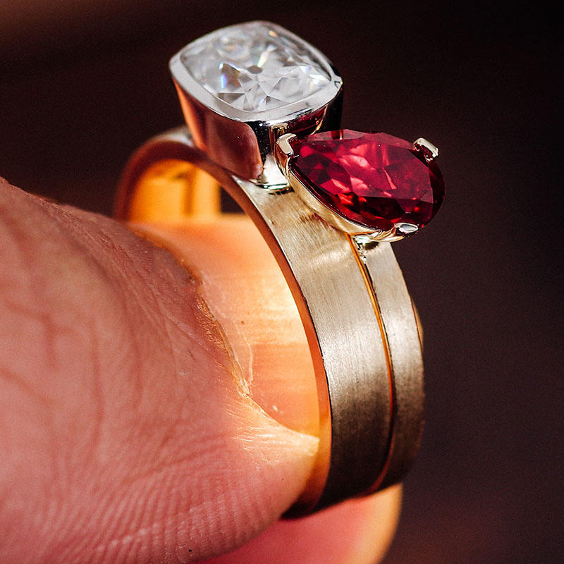 Real solid 10K  ring