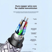 USB 3.0 High-Speed Square-Head Data Pure Copper Conductor Aluminium Alloy Jacket untuk Printer Transfer Data Eksternal