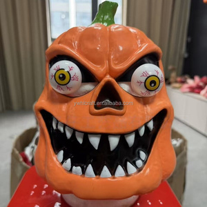 Máscara de Calabaza Terrorífica para Halloween de HLC Wholesale, Máscara Facial de Cosplay de Terror, Máscaras de Disfraz Sangrientas de Jackwazzi, Accesorios para Fiestas - Product Image 2