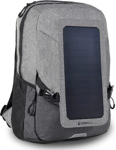 Mochila Solar Impermeable de Poliéster con Panel Solar y Cargador USB para Productos Digitales, Muestra Gratuita - Product Image 1