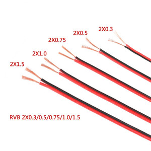 Cable de Alimentación para Altavoces de 22 AWG, Rojo y Negro, Cable de Audio Estéreo de Cobre para Sonido HiFi de Automóvil - Product Image 3