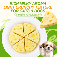 Cubes de fromage lyophilisés - Sans additifs, riches en protéines, pour la digestion sensible des chats et des chiens