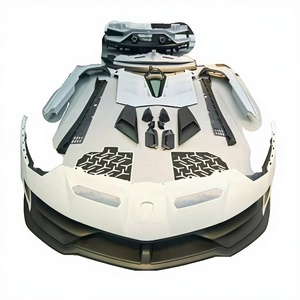 Kit Surround in fibra di alta qualità gruppo paraurti anteriore SVJ modifica paraurti posteriore aggiornamento per <span class=keywords><strong>Lamborghini</strong></span> <span class=keywords><strong>Aventador</strong></span> LP700 - Product Image 1
