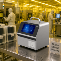 Compteur laser de bureau fiable pour l'analyse de la propreté et de la contamination des pièces automobiles