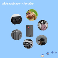 Rastreador GPS W07 4G con Panel Solar para Ganado, Rastreador GPS para Activos, 10000mAh, Larga Duración en Espera, Anti-Golpes, Compatible con Bicicletas, Aplicación para PC y Android