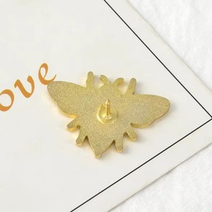 High Quality Gold-Plated <b>Bee</b> Enamel Pins Denim Shirt for Cartoon Insect Jewelry <b>Gift</b> Autism Awareness Badges Custom Pastel - Product Image 3
