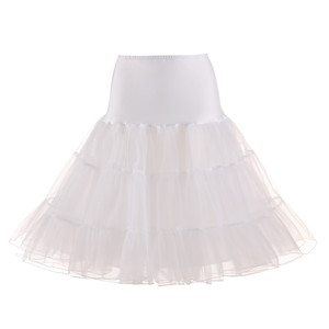 Jupes de dessous pour femmes de 65 cm de <span class=keywords><strong>long</strong></span>, style années 1950, pour robe de mariée vintage, tutu de ballet, jupe bouffante en <span class=keywords><strong>tulle</strong></span> - Product Image 6
