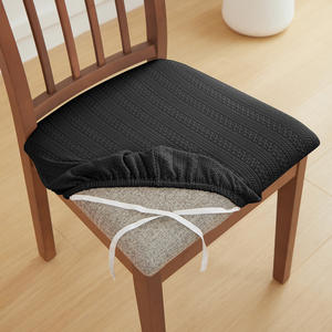 <span class=keywords><strong>Funda</strong></span> elástica Jacquard para <span class=keywords><strong>silla</strong></span> de comedor para el hogar, <span class=keywords><strong>funda</strong></span> tejida para taburete de <span class=keywords><strong>silla</strong></span> de oficina, <span class=keywords><strong>funda</strong></span> de cojín de asiento <span class=keywords><strong>Universal</strong></span> gruesa - Product Image 3