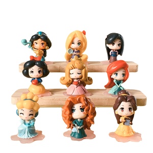Regalo de calidad para niños-Diseño lindo <span class=keywords><strong>Princesa</strong></span> rosa azul y Bola de figura de Blancanieves MOQ bajo Juguete de tapa de huevo ciego y adorno para pasteles - Product Image 1