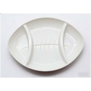 Plateau de restauration rapide multi-compartiments avec design divisé pour le service de dim sum et de sauces, plateau de traiteur de qualité commerciale 50 000 pièces - Product Image 4