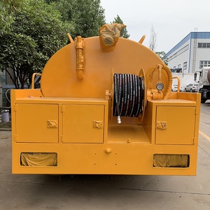 Autocarro Nuovo di Zecca DFAC 4x2 Giallo per Pulizia Fognature ad Alta Pressione con Serbatoio d'Acqua da 5.000 Litri in Vendita - Product Image 6