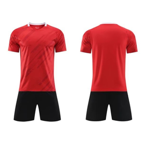 定制男士足球训练服俱乐部球衣高品质足球制服 100% 涤纶速干透气短袖 - Product Image 1