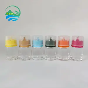 Hot product 2oz liquid dropper bottle fat plastic oil dropper bottle 60ml V3 juice bottle with flat lid