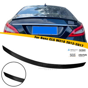 ABS lunotto posteriore <span class=keywords><strong>Spoiler</strong></span> nero lucido bagagliaio <span class=keywords><strong>Spoiler</strong></span> per <span class=keywords><strong>Mercedes</strong></span> Benz CLS W218 C218 CLS400 CLS500 CLS550 CLS63 AMG 2012-2017 - Product Image 1