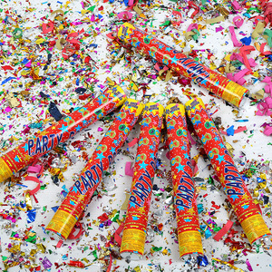 Amour joie <span class=keywords><strong>Festival</strong></span> écrasé feuille d'or célébration confettis canon anniversaire mariage célébration confettis canon fête Popper - Product Image 2