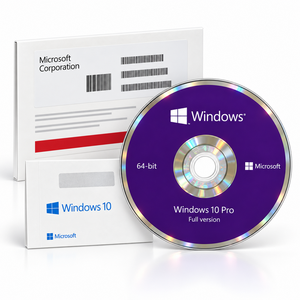 Clave OEM de <span class=keywords><strong>Windows</strong></span> 10 Pro con DVD y Etiqueta COA para PC, Activación Global en Línea, Disponible - Product Image 1