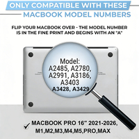Écran de confidentialité magnétique pour MacBook Pro 16 pouces 2021-2026 (M1/M2/M3/M4/M5) – Filtre anti-lumière bleue et anti-reflet amovible