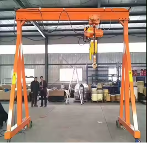 เครนขาเล็กอลูมิเนียมเคลื่อนที่แบบพกพาน้ำหนักเบา0.5ตัน3ตัน (รวม1.5ตัน) สำหรับโกดังสินค้าใหม่ - Product Image 5