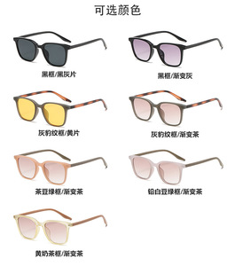 Tendencias 2024 gafas de sol de lujo de moda gafas cuadradas clásicas para hombres UV400 logotipo personalizado lunettes DE LUXE mujeres - Product Image 6
