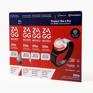 Protecteur d'écran biodégradable Emballage <span class=keywords><strong>en</strong></span> carton fin <span class=keywords><strong>en</strong></span> deux parties avec logo personnalisé emballage <span class=keywords><strong>en</strong></span> papier rigide au détail - Product Image 2