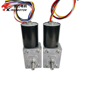 Motor reductor de engranajes helicoidales Xinli 4632-BL2838 de 12V CC para actuador eléctrico - Product Image 1