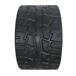 7 Inch Solid PVC Tire With PP Rim For Camping <b>Cart</b> 40kg Load Capacity - Product Image 2