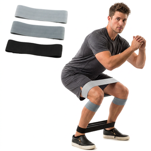 Premium Elastic Fabric Booty Bands for Women Gym, Yoga and Lower Body Exercise - Product Image 1