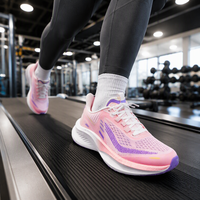 Chaussures de sport unisexes, respirantes, avec empeigne en mesh, amorti extérieur, légères et durables