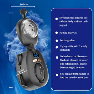 Masturbatore automatico da uomo indossabile telecomando 9 frequenza forte Shock succhiare inserzione vibranti masturbatore giocattoli del sesso 18 + - Product Image 6