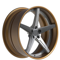 Jantes forgées en alliage d'aluminium T6061-T6 de 15 à 22 pouces pour voitures de luxe, vente directe usine, pièces de rechange