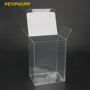 High Transparent PET Acetate Box Packaging Clear Plastic PVC Packaging Boxes