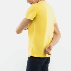 T-shirts graphiques épais 100 % coton grande taille pour hommes – T-shirts décontractés oversize vierges personnalisables avec logo pour hommes - Product Image 5