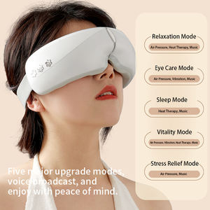 Masajeador de Spa para ojos vibrador con calefacción, presión de aire, inalámbrico, eléctrico, inteligente, función de música, masajeador de ojos con compresión de calor - Product Image 4