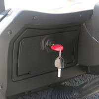 Voiturette de golf électrique robuste 6 places, batterie lithium 150Ah, garde au sol 400 mm, pour ferme, parc, complexe hôtelier