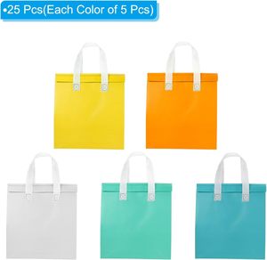 Bolsas Térmicas Desechables de Tela No Tejida, Personalizadas, Duraderas, con Asa, Aisladas, para Llevar Comida Caliente o Fría, Reutilizables para Pasteles, Reciclables - Product Image 3