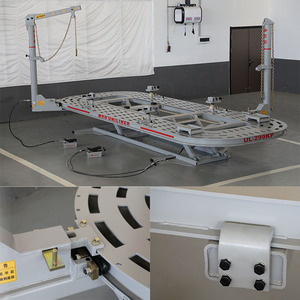 Equipo de reparación de carrocería de coche, extractor de abolladuras, máquina de tracción de carrocería de coche con marco de banco para reparación de carrocería de coche - Product Image 3