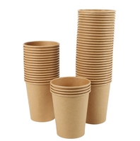 Logo personnalisé 200 ml 6oz 6.5oz 7oz 12oz 16oz paquet de thé petit café gobelet en papier jetable avec couvercle pour boisson chaude