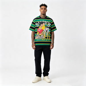 T-shirts pour hommes et femmes, imprimé rétro vintage de fille <span class=keywords><strong>pin</strong></span>-<span class=keywords><strong>up</strong></span> de bande dessinée américaine, design graphique, surdimensionné personnalisé - Product Image 1