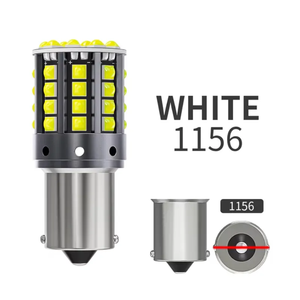 T20 T25 1157 1156 BA15S Red Brake Led 44SMD 3030 White <b>12v</b> <b>Dc</b> Led Light Bulb 3156 3157 Switchback Lights - Product Image 3