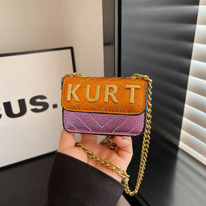 <span class=keywords><strong>Sac</strong></span> bandoulière tendance pour femme, polyvalent, de niche et de luxe léger, <span class=keywords><strong>sac</strong></span> à chaîne color-block, <span class=keywords><strong>petit</strong></span> <span class=keywords><strong>sac</strong></span> exquis Kurt Geiger - Product Image 4