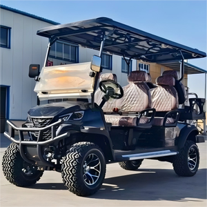 Beemotor 6ウォーキングバギーカートハンドカート最高道路電気キャディガスファスト8リーガルトロリーセール旅客ユーティリティクラブGolfcar - Product Image 1