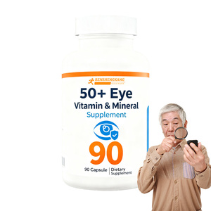 OEM 50+ Göz Vitamini ve Mineral Takviyesi Görme ve Göz Sağlığı İçin <span class=keywords><strong>Omega-3</strong></span> Çinko Vitamin C ve E Lutein ve Zeaksantin İçeren Yumuşak Kapsüller - Product Image 1