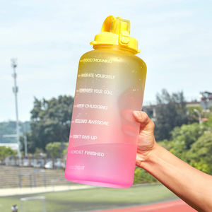 Botellas de Agua de 1 Galón/128oz/64oz con Logotipo Personalizado, Botella de Agua Aislada y Motivacional con Marcador de Tiempo, Libre de BPA - Product Image 4