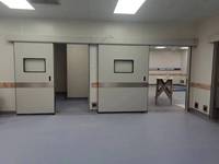 Porte coulissante hermétique médicale électrique, résistante à la corrosion et aux taches, facile à nettoyer, pour salles d'examen hospitalières