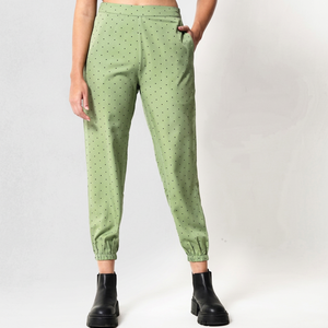 Pantalones de Mujer Más Vendidos, Transpirables, Corte Regular, Hechos de Algodón, Oferta de Invierno, Frente Plano, Cintura Media, Alta Calidad - Product Image 1