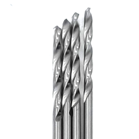 JR128 CNC foret hélicoïdal à tige droite 2.5mm-3mm HRC55 forets en carbure à trou profond pour Al