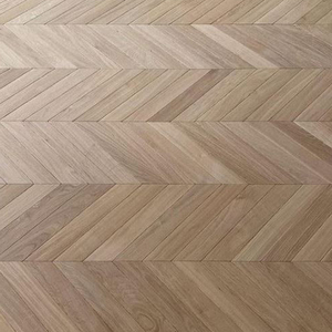 Parquet contrecollé en chêne brossé multicouche EN13501, qualité ABC, 100 % étanche, système T&G, 15 mm, motif chevron, adapté aux hôpitaux - Product Image 1