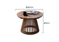 Table basse moderne en bois massif, directement de l'usine |   Stock stable en gros |   Livraison rapide |   Meubles de salon