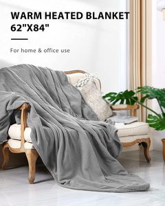 Couverture chauffante <span class=keywords><strong>électrique</strong></span> PTC lavable OEM avec contrôle de température réglable et arrêt automatique pour <span class=keywords><strong>literie</strong></span> d'hiver - Product Image 4