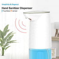 Distributeur de savon rechargeable pour hôtel capteur manuel en plastique intelligent mousse à vaisselle sans contact bouteille automatique à mousse liquide moussante